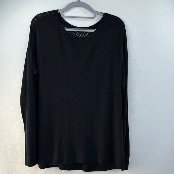 Lululemon Athletica Well Being Knit Mesh Back Sweater - Picture 2 of 11